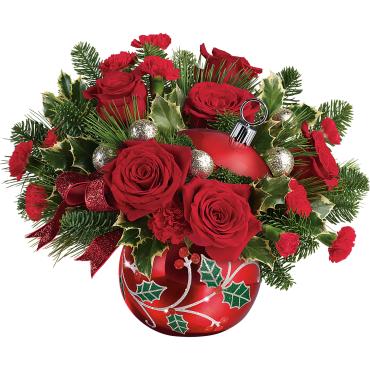 Deck The Holly Ornament Bouquet